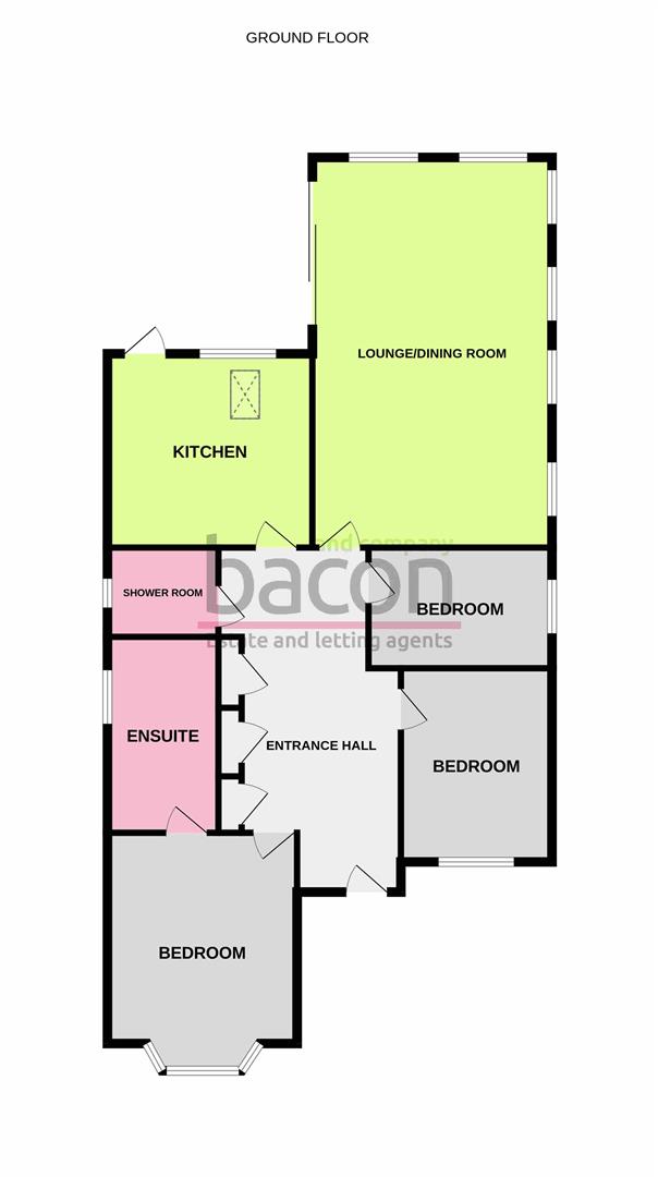 Floor Plan | Bungalow - Detached | Chute Avenue, Worthing, BN13 | For Sale